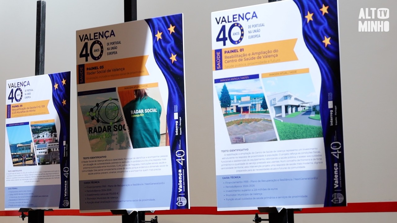 Valença marks 40 years of Portugal's accession to the European Union